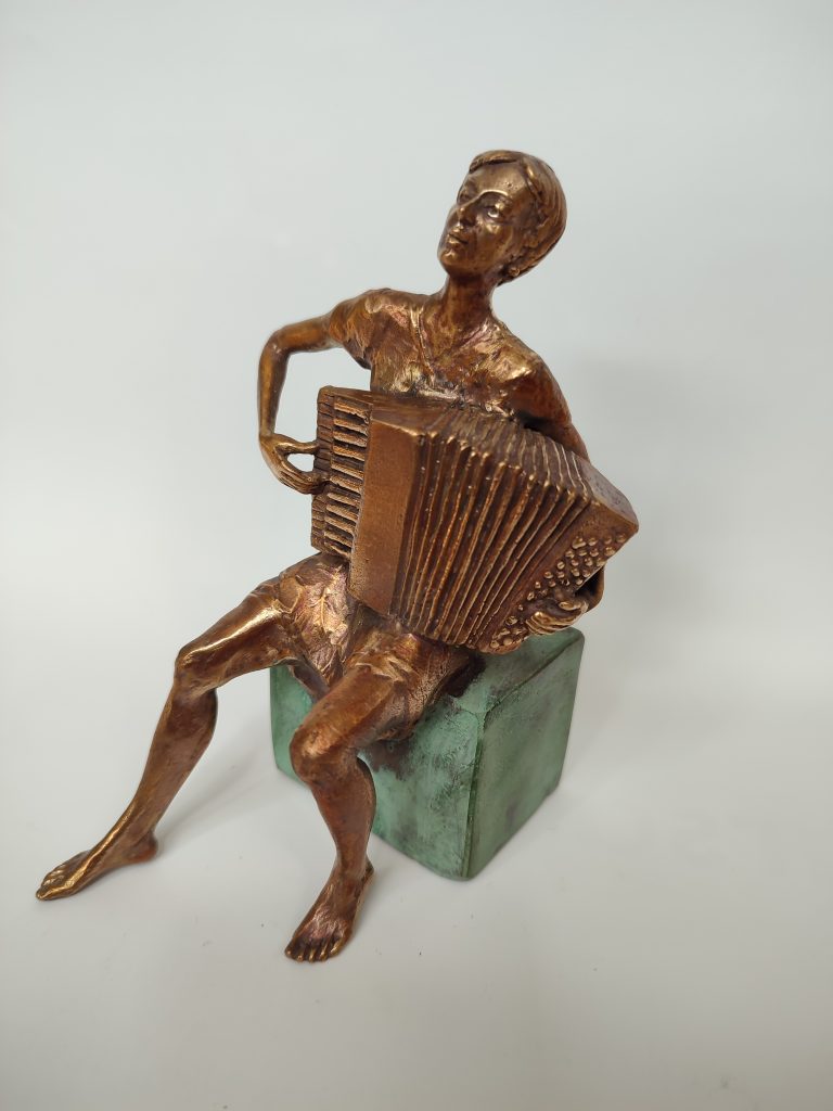 Akordeonistka – widok 2