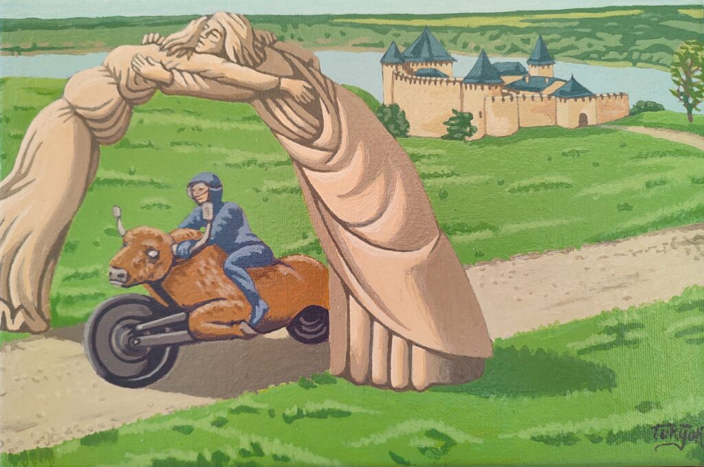 Castele’s sculptural project and motorcycle prototipe