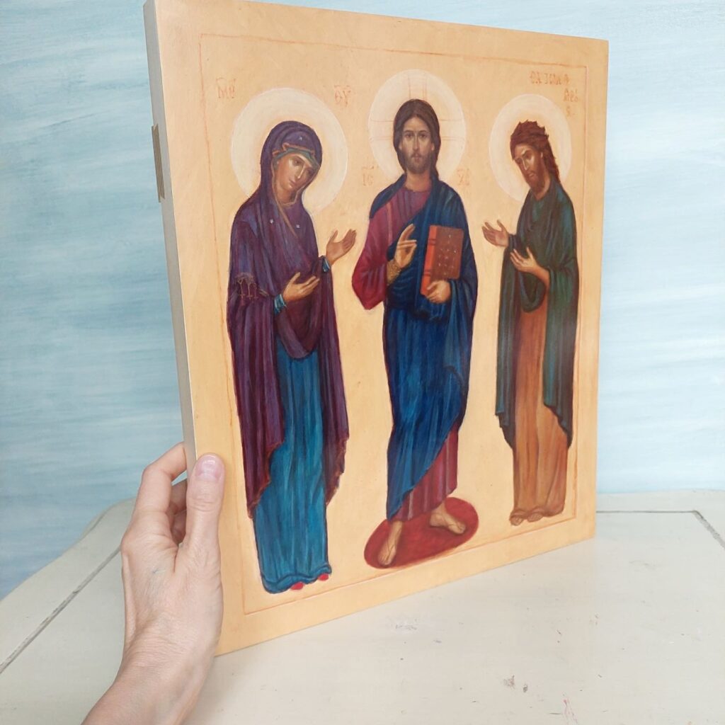 Ikona Deesis – widok 2