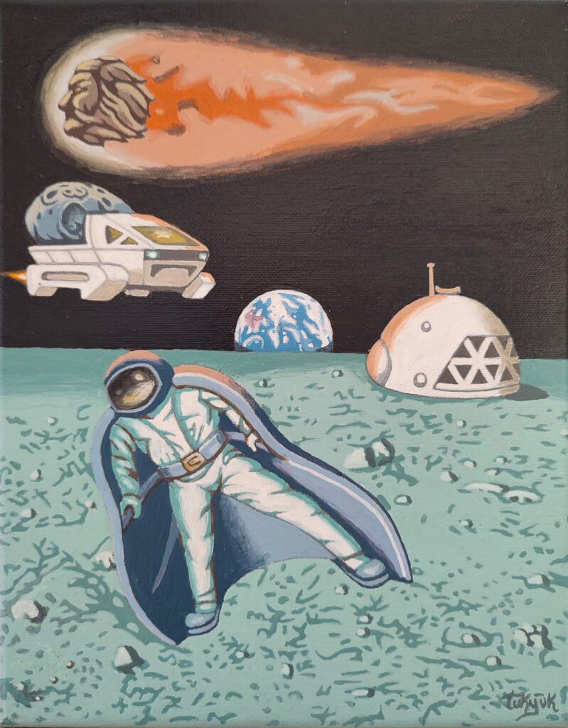 Prototipe for a futuristic space-suit